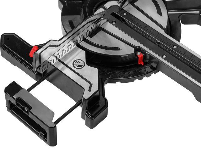 Торцовочная пила WORTEX MS 2518-1 LO в кор. 1800 Вт, 255 мм, 5000 об, глуб. до 85 мм, шир. до 320 мм (1800 Вт, 255 мм, 0°x90°: 320x85 мм, те