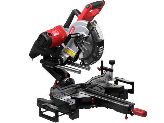 Торцовочная пила WORTEX MS 2518-1 LO в кор. 1800 Вт, 255 мм, 5000 об, глуб. до 85 мм, шир. до 320 мм (1800 Вт, 255 мм, 0°x90°: 320x85 мм, те