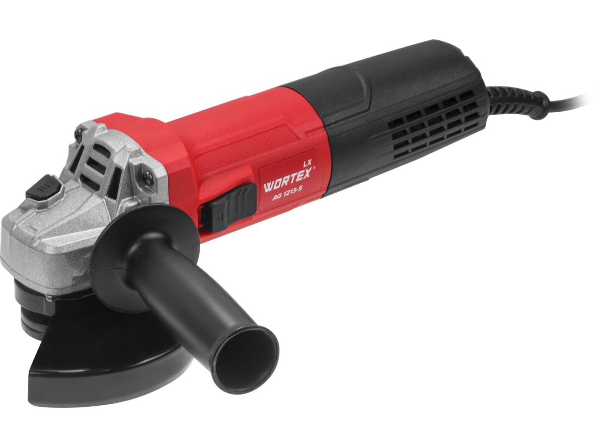 Одноручная углошлифмашина WORTEX LX AG 1213-5 в кор. 1300 Вт, 125 мм, 5000-11000 об/мин