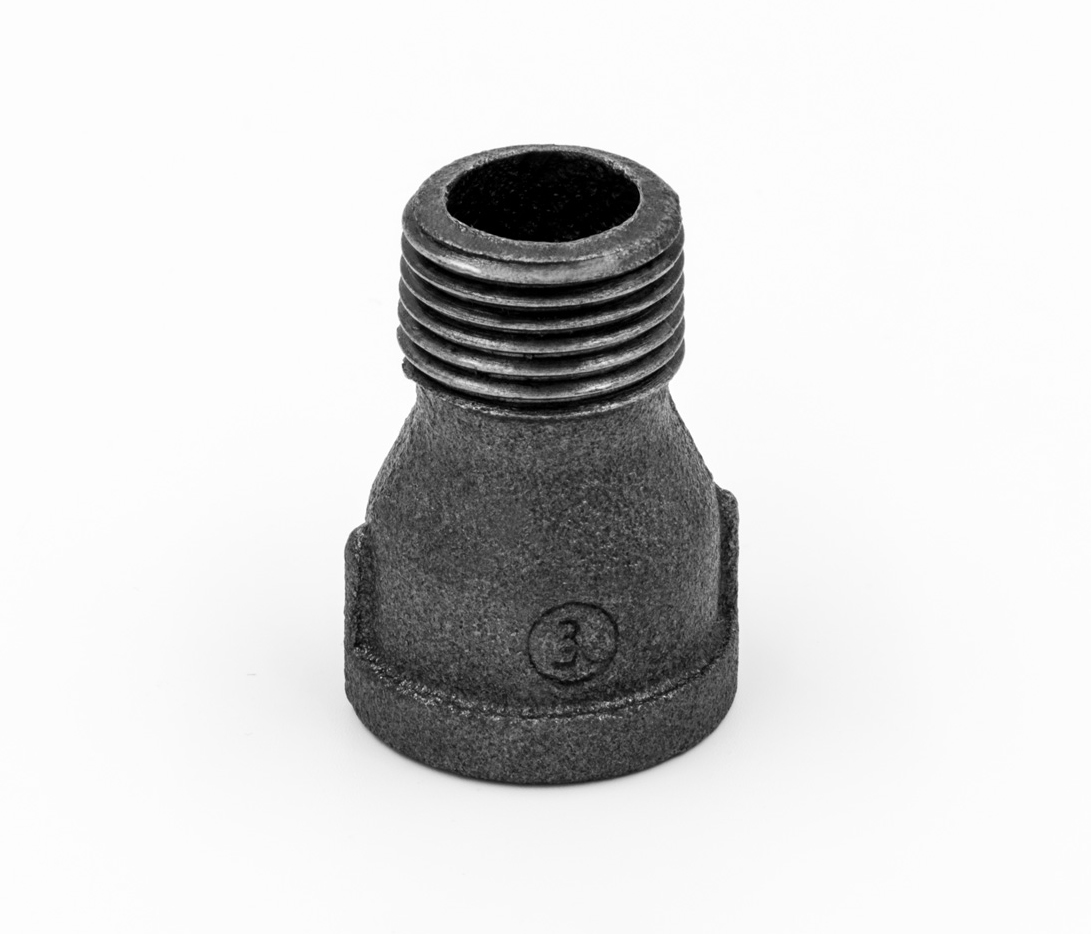 Переход 1 1/2″ х 1″ вн.-нар. чугун черн., AV Engineering