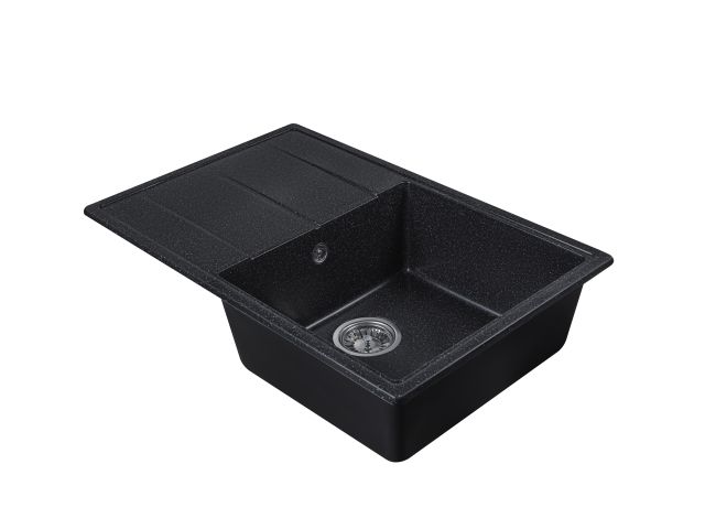 Мойка кухонная из искусственного камня BENEFIT оникс 730х470 мм, AV Engineering