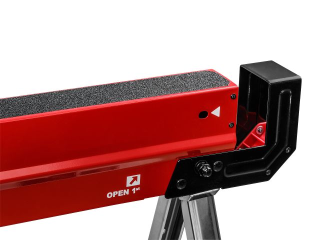 Козлы строительные регулируемые Wortex SAS 1180 макс 590 кг, высота 617-815 мм, длина 1085 мм (возможна сборка стола из двух козел)