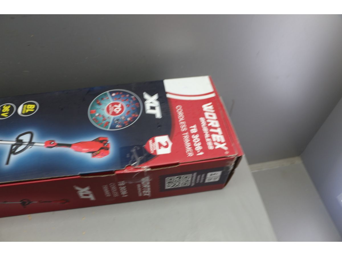 Триммер аккум. WORTEX TB 3036-1 ALL1 XLT SOLO БЕСЩЁТ.ДВИГ., 18В+18В, шир.скаш.340/255 мм леска/нож
