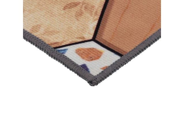 Коврик влаговпитывающий  "Velur"  50*80 см "Мраморная плитка", "VORTEX"