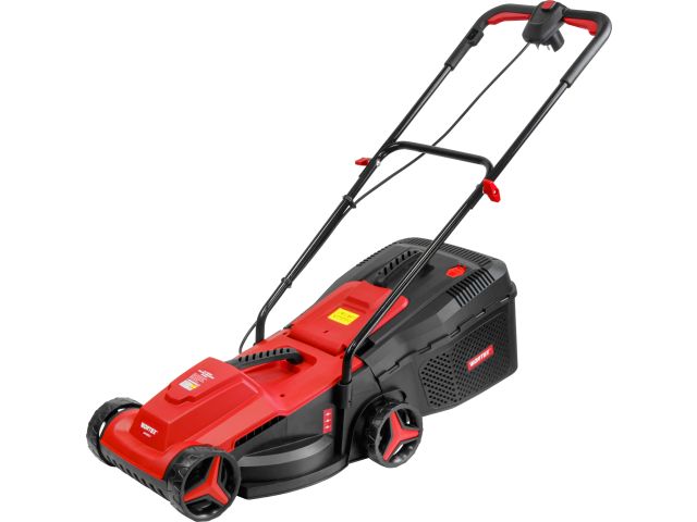 Газонокосилка электрическая WORTEX LM 3212-1 1200 Вт, шир.32 см (выс. 25-65 мм, травосборник 25 л)