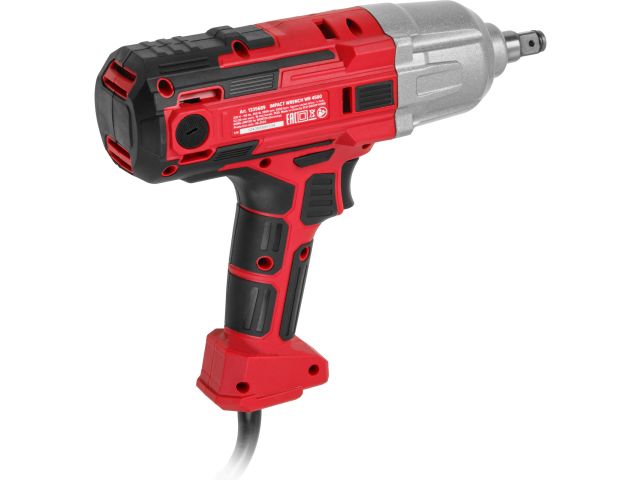 Гайковерт электрический WORTEX WR 4560 в чем. 400 Н*м, 450 Вт, 2800 об/мин (2800 об/мин., 4м шнур, 2,4 кг)