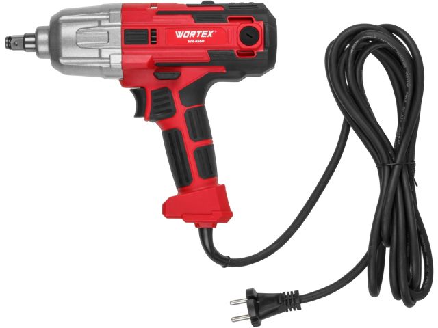 Гайковерт электрический WORTEX WR 4560 в чем. 400 Н*м, 450 Вт, 2800 об/мин (2800 об/мин., 4м шнур, 2,4 кг)