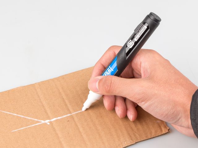 Маркер-краска промышл. перманентный 2-4мм белый EXPERT STARTUL (SE3230-03) (Толщина линии, мм: 2-4)