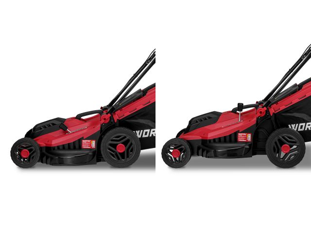 Газонокосилка электрическая WORTEX LM 4220 P 2000 Вт, шир.43 см (выс. 30-75 мм, травосборник 52 л)