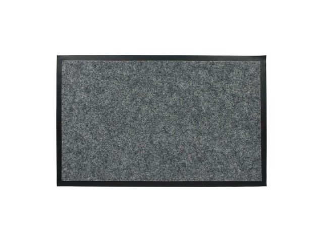 Коврик влаговпитывающий, ребристый “TRIP” 50*80 см "VORTEX", серый