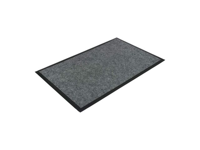 Коврик влаговпитывающий, ребристый “TRIP” 50*80 см "VORTEX", серый