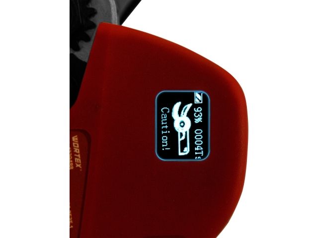 Аккум. секатор WORTEX CBS 2535-1 в чем. БЕСЩЕТ., 18 В, ветки до 35 мм, 1х2 А*ч