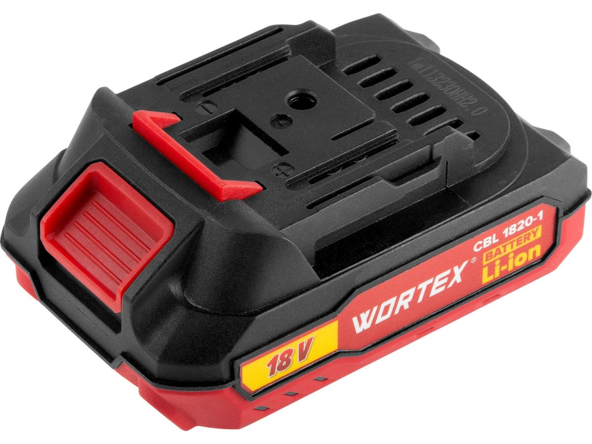 Аккум. секатор WORTEX CBS 2535-1 в чем. БЕСЩЕТ., 18 В, ветки до 35 мм, 1х2 А*ч