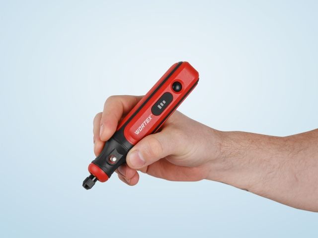 Аккум. гравер WORTEX MG 1415 ELi в кор.+ аксессуары (4 В, 1,5 А/ч, 5000 - 18000 об/мин, цанга 3,2 мм + аксессуары 75 шт.)