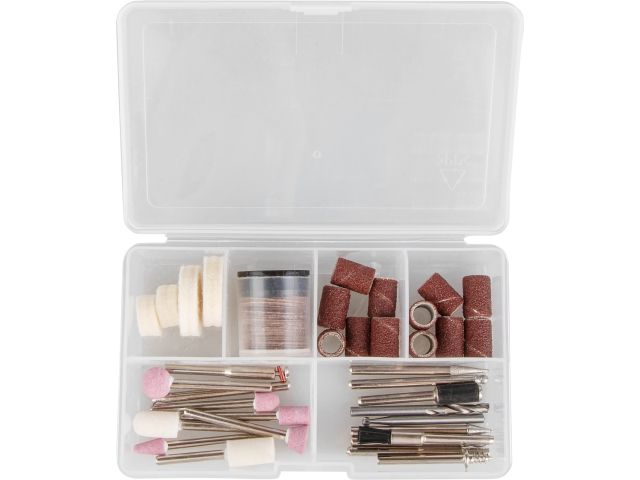 Аккум. гравер WORTEX MG 1415 ELi в кор.+ аксессуары (4 В, 1,5 А/ч, 5000 - 18000 об/мин, цанга 3,2 мм + аксессуары 75 шт.)