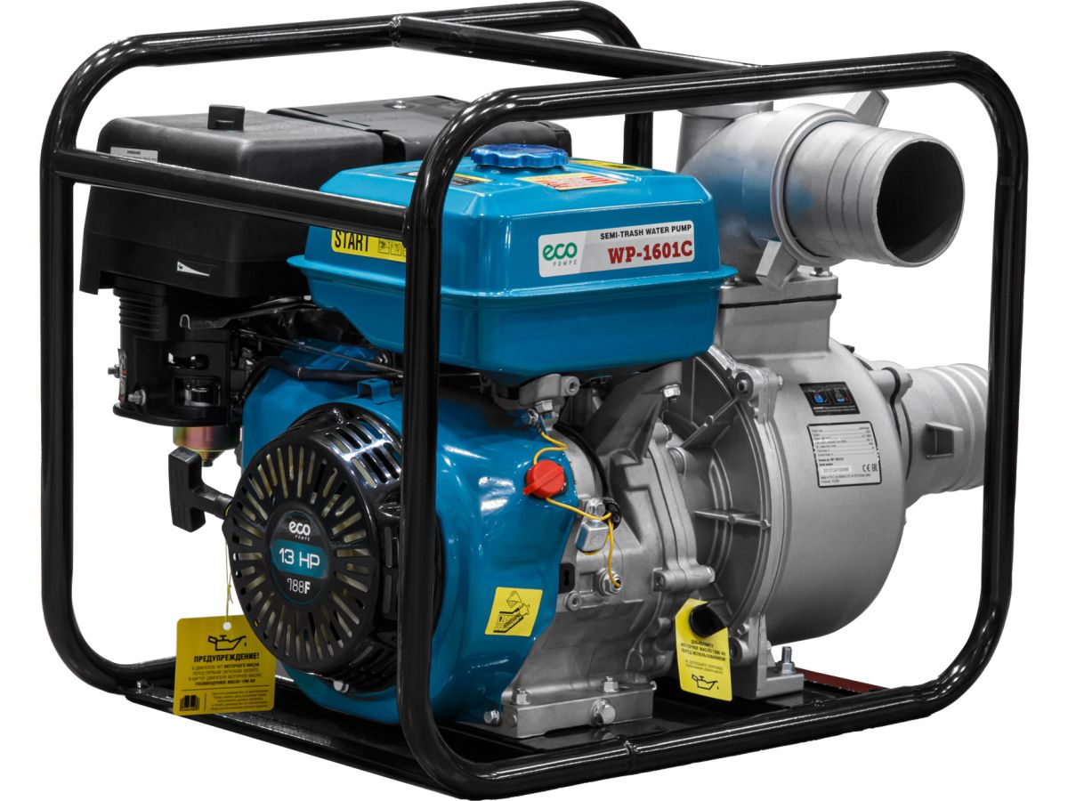 Мотопомпа бензиновая ECO WP-1601C