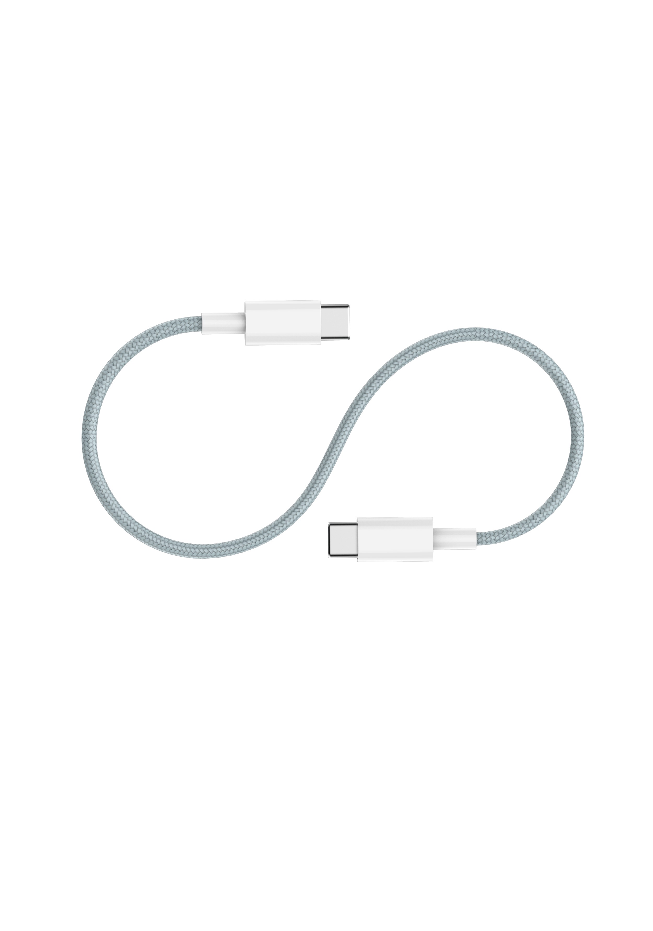 Кабель USB KEIZEN KZ-5289105, Type-C — Type-C, PD65W, 1 м, голубой