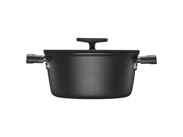 Кастрюля 3.5л c крышкой Hard Face FISKARS