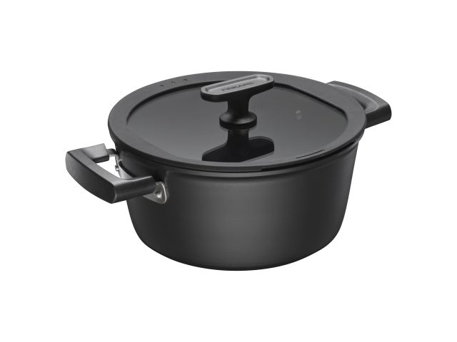 Кастрюля 3.5л c крышкой Hard Face FISKARS