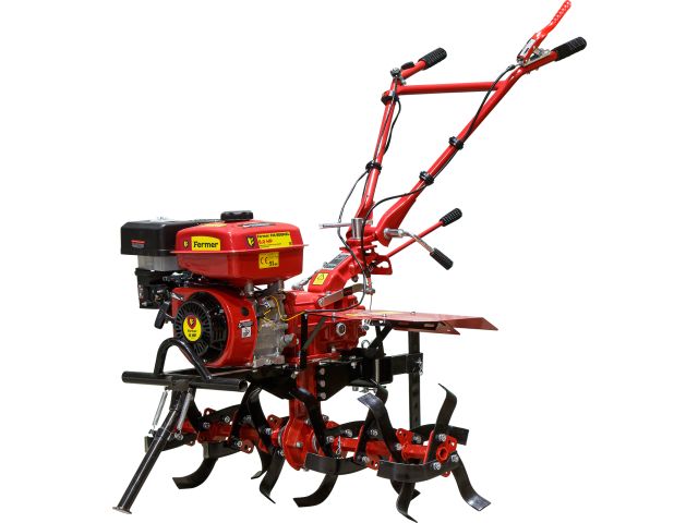 Культиватор бензиновый FERMER FM-808MXL (арт. FM2211-1) колёса 5.00-12 (8 л.с., шир. 105 см,  без ВОМ, передач 3+1, пониженная передача, кол