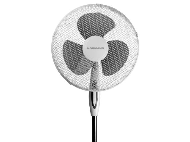 Вентилятор электрический напольный ACF-196 NORMANN (1 шт. в уп.) (40 Вт; диаметр 40см; 3 скорости; автоповорот; ночник)