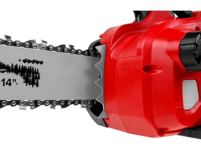 Аккум. пила цепная WORTEX CEC 3536-1 шина 35 см (14"), 3/8" LP, 1.3 мм ALL1 XLT SOLO (БЕСЩЕТ.ДВИГ., БЕЗ АКБ И ЗУ, 36 В (18+18))