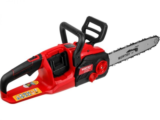 Аккум. пила цепная WORTEX CEC 3536-1 шина 35 см (14"), 3/8" LP, 1.3 мм ALL1 XLT SOLO (БЕСЩЕТ.ДВИГ., БЕЗ АКБ И ЗУ, 36 В (18+18))