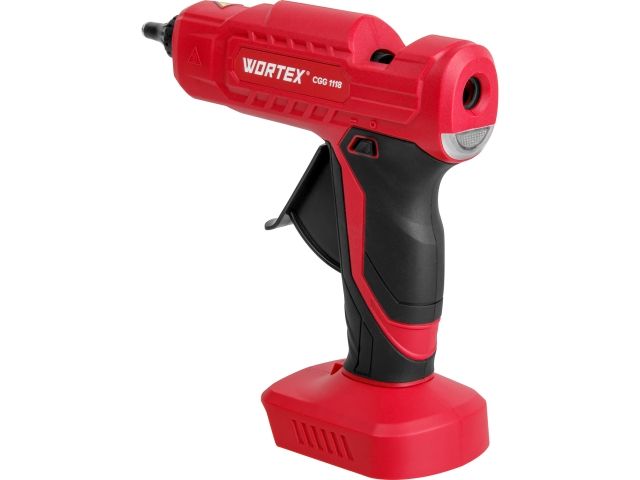 Аккум. клеевой пистолет WORTEX CGG 1118 в кор. ALL1 XLT с акб и з/у SET 18В, 11 мм