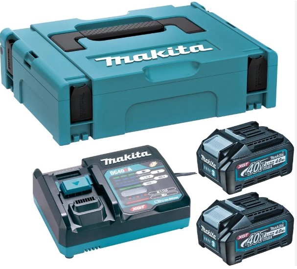 Комплект аккумулятор PSK XGT, 2×5.0Ач, DC40RA, Makpac 2 MAKITA