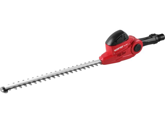 Высоторез WORTEX PS 2001 + насадка-кусторез в кор. (750 Вт, шина 8", автосмазка, телескоп. штанга  до 2 м)