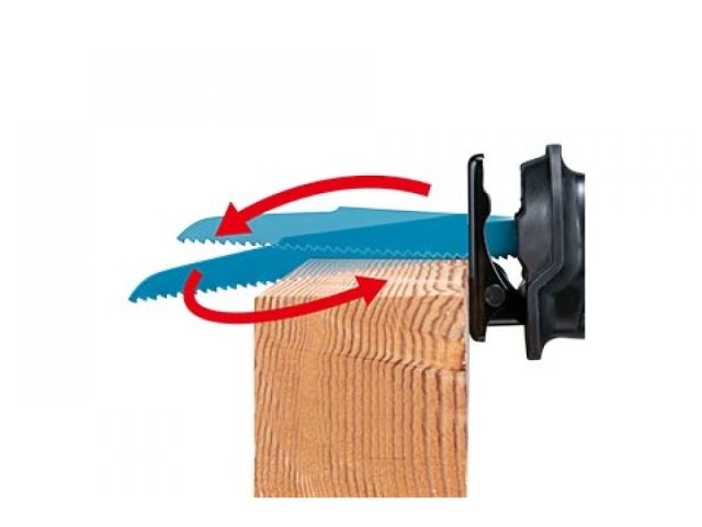 Аккум. сабельная пила XGT JR002GZ MAKITA (40.0 В, дерево до 255 мм, металл до 130 мм)