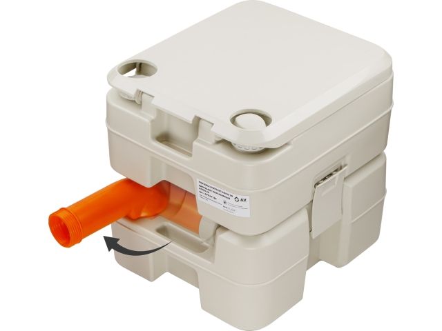 Биотуалет портативный Aqius 20, AV Engineering (Верх 13 л / Низ 20 л / Макс. вес 200 кг)