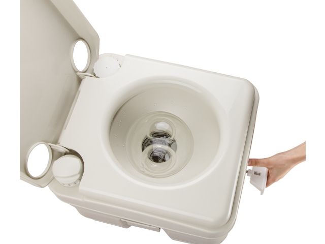 Биотуалет портативный Aqius 20, AV Engineering (Верх 13 л / Низ 20 л / Макс. вес 200 кг)