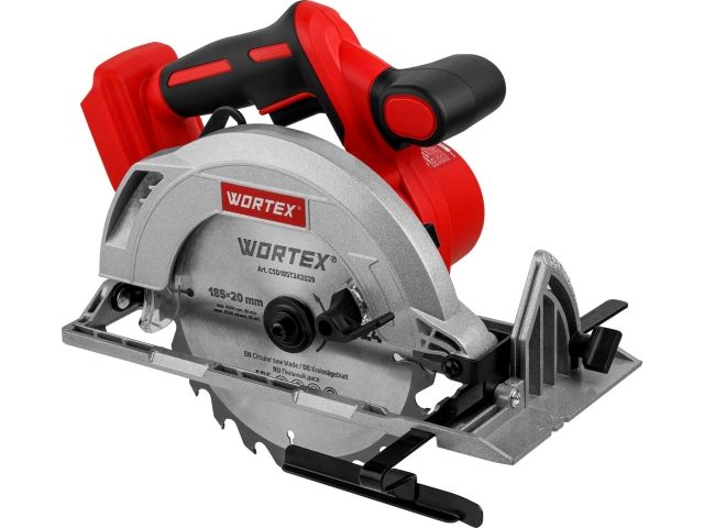 Аккум. циркулярная пила WORTEX CCS 1819-1 в кор. ALL1 XLT SOLO, БЕСЩЕТ., 18 В, 185 мм, до 63 мм (БЕЗ АККУМУЛЯТОРА И ЗУ)