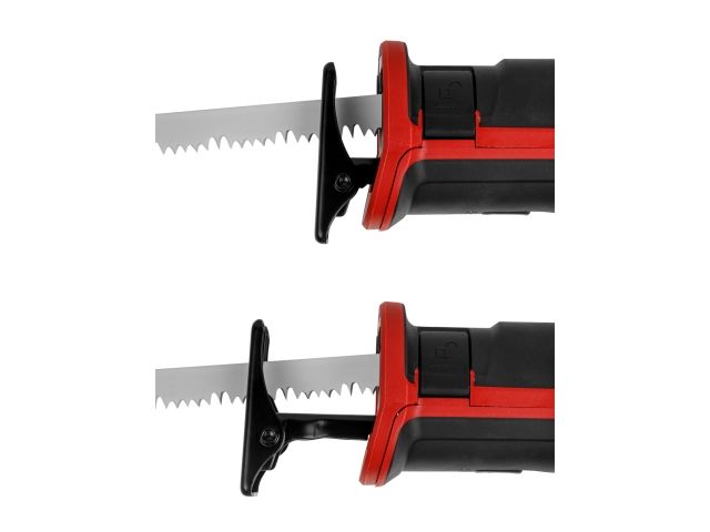 Сабельная пила WORTEX SR 2012 E в кор. + 2 пильных полотна 1200 Вт, дер. 210 мм, ход 30 мм, рег.об. (1200 Вт, дер.210 мм, алюм.20 мм, рег.об