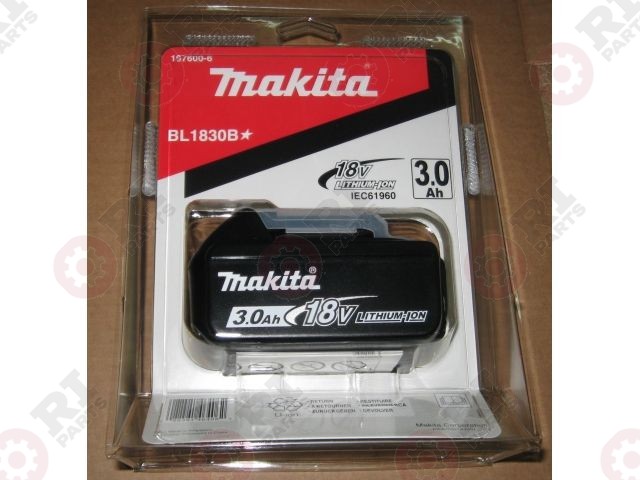 Аккумулятор MAKITA BL 1830 B 18.0 В, 3.0 А/ч, Li-Ion