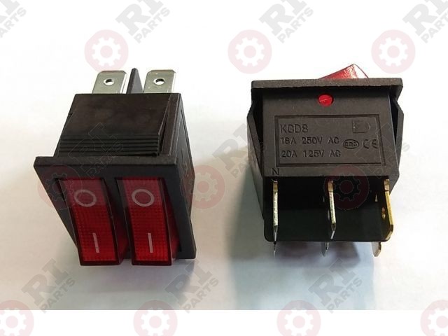 выключатель двойной PW-1501