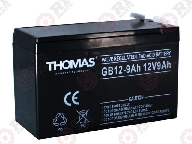 аккумулятор Thomas GB 12-9 12В, 9 А/ч